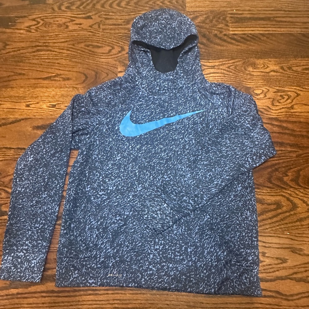 Nike kids hoodie youth XL Blue